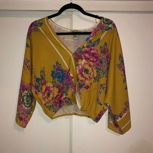 Floral print shirt